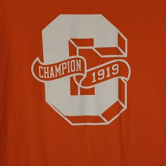 Nwot Champion orange tee  - Picture 2 of 4